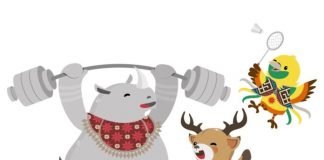 Maskot Asian Games 2018